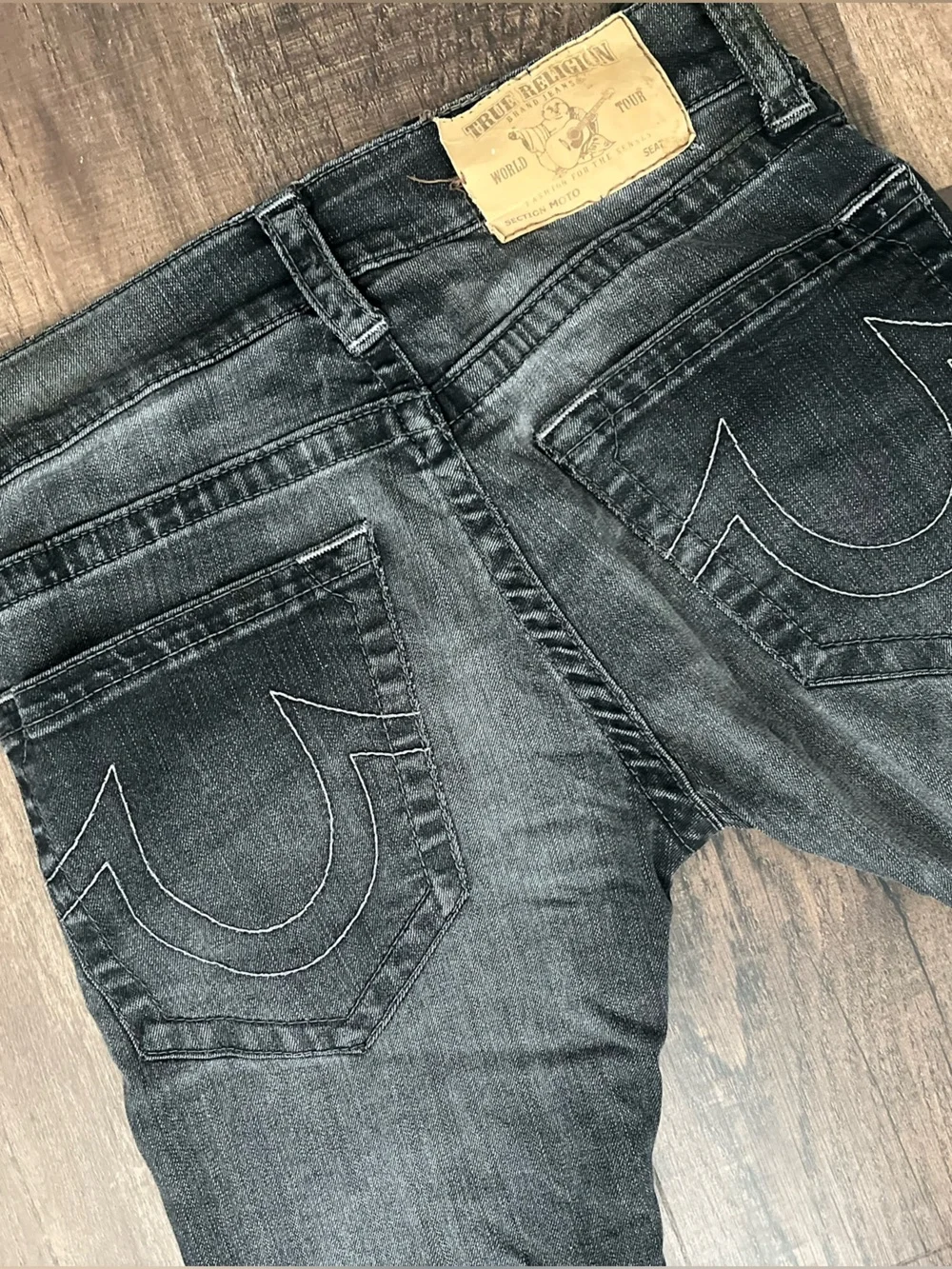 True Religion Biker Style Jeans